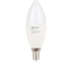 Retlux RLL 629 C37 E14 świeca 8W / 1080 lm / 3000K - ciepła biel / D 