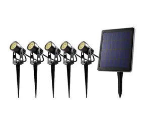 Zestaw lamp solarnych Retlux RGL 119 5x / 200 lm / 3300K - ciepła biel