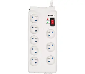 Listwa przeciwprzepięciowa Retlux RSP 850 8 gniazd / 1836J