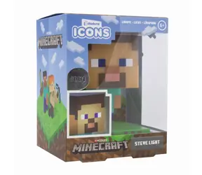 Paladone Steve Icon Light BDP Minecraft / Lampa stołowa / USB