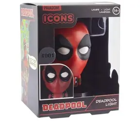 Lampa Paladone Icon Light Deadpool MARVEL / Lampa stołowa / 2x AA