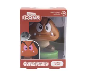 Lampa Paladone Icon Light Goomba Super Mario / Lampa stołowa / 2x AAA