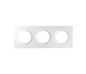 Ramka 3-gniazdowa przełącznika ściennego Sonoff EF3G do przełączników ERBS + E1GS + E1GSL