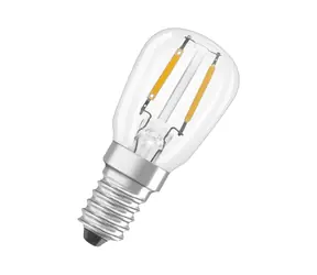 Żarówka LED do lodówki OSRAM 12W E14 / 110lm / 2700K / 15000h / 240V / noDIM / G / szkło przezroczyste 
