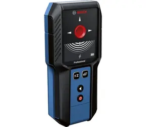 BOSCH GMS 120-27 Professional / Detektor / głębokość: 120 mm / IP 54 / 2x 1,5 V LR6 (AA) i 3,7 V 1,0 Ah 