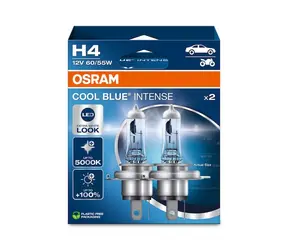 Żarówka halogenowa OSRAM Cool Blue Intense Next Gen H4 / 12V / 1650lm / Bez odbłyśnika