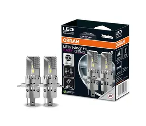 OSRAM LEDriving HL Easy GEN 2 H4/H19 P43t/PU43t-3 biały / 1400lm / 6000K / 5000h / 2szt.