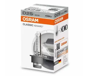 Żarówka ksenonowa OSRAM D2S Classic / 85V / 3200 lm / 4150K / 2000 h / 1 szt.