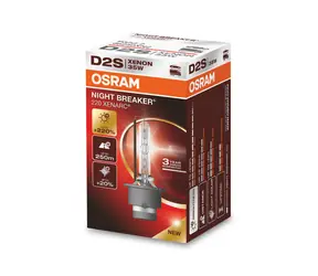 Żarówka ksenonowa OSRAM D2S Night Breaker Laser / +220% / 85V / 3200 lm / 4500K / 2000 h / 1 szt.