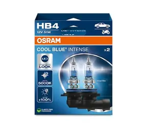 Żarówka halogenowa OSRAM Cool Blue Intense Next Gen HB4 / 12V / 1000lm / Bez odbłyśnika