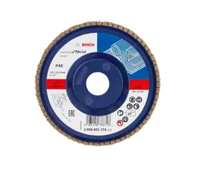 BOSCH 2608601274 / Ściernica listkowa P40 / 125x22,23 mm