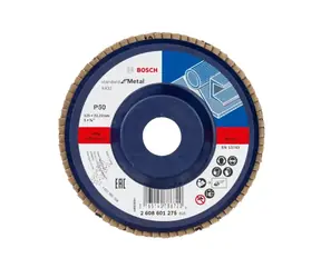 BOSCH 2608601275 / Ściernica listkowa P60 / 125x22,23 mm