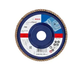 BOSCH 2608601276 / Ściernica listkowa P80 / 125x22,23 mm