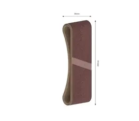 BOSCH 2608606004 X440 / Taśma szlifierska do drewna / Ziarnistość G150 / 60 × 400 mm / 3 szt.