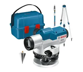 BOSCH 0601068003 GOL 26 G Professional / Niwelator optyczny / zasięg 100 m / z akcesoriami