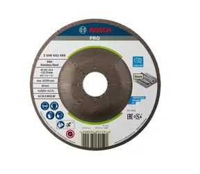 BOSCH 2608602488 / Tarcza szlifierska do stali nierdzewnej / 125x22,23 mm
