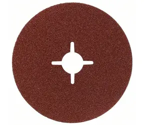 BOSCH Expert R444 2608605476 / Tarcza fibrowa do metalu / Ziarnistość K60 / 125 mm