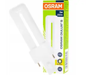 Świetlówka OSRAM DULUX S G23 FS1 / 5W / 2700 K