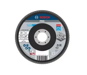 BOSCH 2608607327 PRO X571 / Ściernica listkowa P60 / 125x22,23 mm