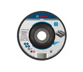 BOSCH 2608603160 / Tarcza tnąca do metalu / Średnica 125 x 22,23 mm / Szerokość cięcia 2,5 mm