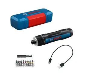BOSCH Go 3 Professional / Wkrętarka akumulatorowa z akcesoriami / 3,6 V / 396 obr./min / Kabel USB