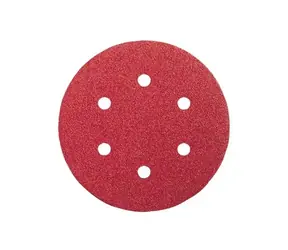 BOSCH 2608605721 / Papier ścierny do drewna / P180 / Średnica 150 mm / 5 szt.