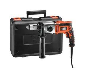 Nowość - Black&Decker BDKR1102K/Młotowiertarka i młot kujący/1100 W / 3200 obr./min / 54 400 udarów/min / SDS- PLUS / nowość