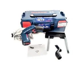 BOSCH 06016A1002 GKS 12V-26 / Pilarka tarczowa akumulatorowa / 12 V / 1400 obr./min / średnica 85 mm / głębokość. szerokość cięcia 26,5mm / L-BOXX / bez akumulatora