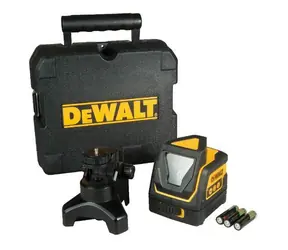 DeWalt DW0811 / Laser liniowy 360° z jedną wiązką pionową / IP 54 / 3x AA 