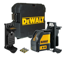 DeWalt DW088CG / Laser krzyżowy z zieloną wiązką / 3x AA
