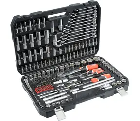 YATO YT-38841 / Zestaw Gola 1|2" i 3|8" i 1|4" + akcesoria / 216 szt.