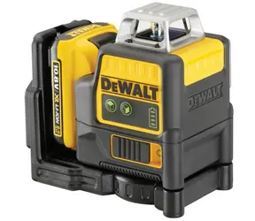 DeWalt DCE0811D1G / Bezprzewodowy laser krzyżowy zielony / 2 x 360° / 10,8 V / 1 x 2,0 Ah XR Li- ION / wyprzedaż