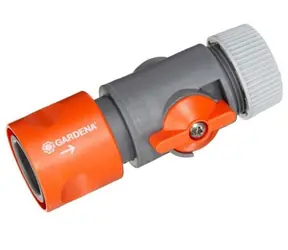 Złączka do węża Gardena z zaworem sterującym 19mm (3:4")