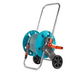 Zestaw Gardena AquaRoll S - wózek na wąż z akcesoriami / wąż 20m