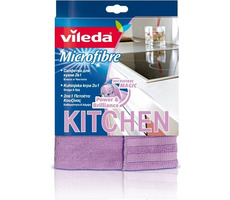 Vileda 141260 ściereczka z mikrofibry 2 w 1 do kuchni