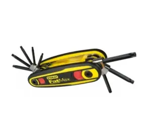 Stanley FatMax 0-97-552 / zestaw kluczy nasadowych / Allen / 1,5-8 mm / kieszeń / 8szt
