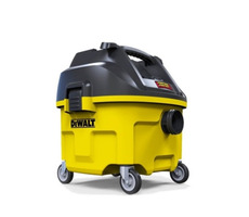 DeWalt DWV901L-QS / Odkurzacz / 1400W / 30 L / Odkurzanie na mokro i sucho / Skrobak automatyczny 