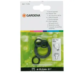 Gardena 01125-20 Zestaw uszczelek do złączek Gardena 902-50 i 2902-20