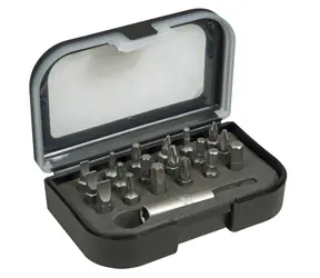 Stanley 1-13-901 / 19-częściowy zestaw bitów 1:4".