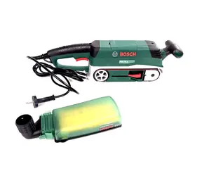 BOSCH PBS 75 A / szlifierka taśmowa / 710 W / powierzchnia szlifowania 76 x 165 mm / prędkość 350 m-min