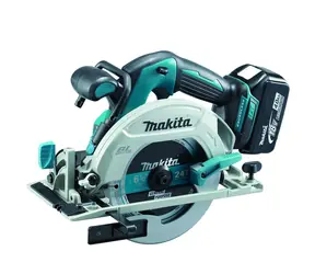 Makita DHS680RTJ / Akumulatorowa piła tarczowa / 18V / Średnica ostrza 165 mm / 2x5,0Ah / Głębokość cięcia 57 mm / 5000 obr./min