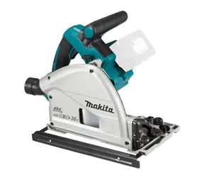 Makita DSP601ZJU / Pilarka akumulatorowa z AWS / 2x18V / Średnica ostrza 165mm / 6300 obr./min / bez akumulatora
