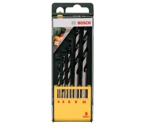 BOSCH 2607019444 / Zestaw wierteł do kamienia / HM / 4-10 mm / 5 szt