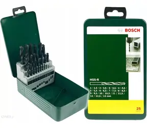 BOSCH 2607019446 / Zestaw wierteł do metalu / HSS- R / 1-13 mm / 25 szt.