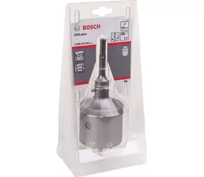 BOSCH 2608550064 / Zestaw wierteł kanałowych SDS- PLUS / średnica 68 mm / długość robocza 72 mm / 3 szt.