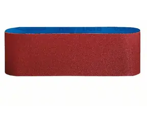 BOSCH 2608606023 / Zestaw taśm szlifierskich do drewna i farby / Granulacja 60 | 80 | 100 / Wymiary 65 x 410 mm / 3 szt.