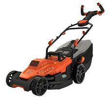 Black&Decker BEMW471ES / Kosiarka / 1600W / do 600 m2 / Zasięg 38 cm / Kosz 45 L / Uchwyt EasySteer