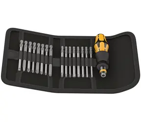 Wera Kraftform Kompakt 60 ESD / 16-częściowy zestaw bitów z uchwytem ręcznym 