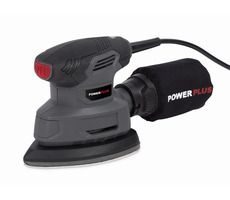 PowerPlus POWE40020 / Szlifierka Mini Delta / 140W / Powierzchnia szlifowania 140x140x80 mm / 13 000 obr/min / 26 000 oscylacji-min