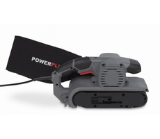 PowerPlus POWE40040 / Szlifierka taśmowa / 1010W / 380 obr./min / Powierzchnia szlifowania 75x533 mm